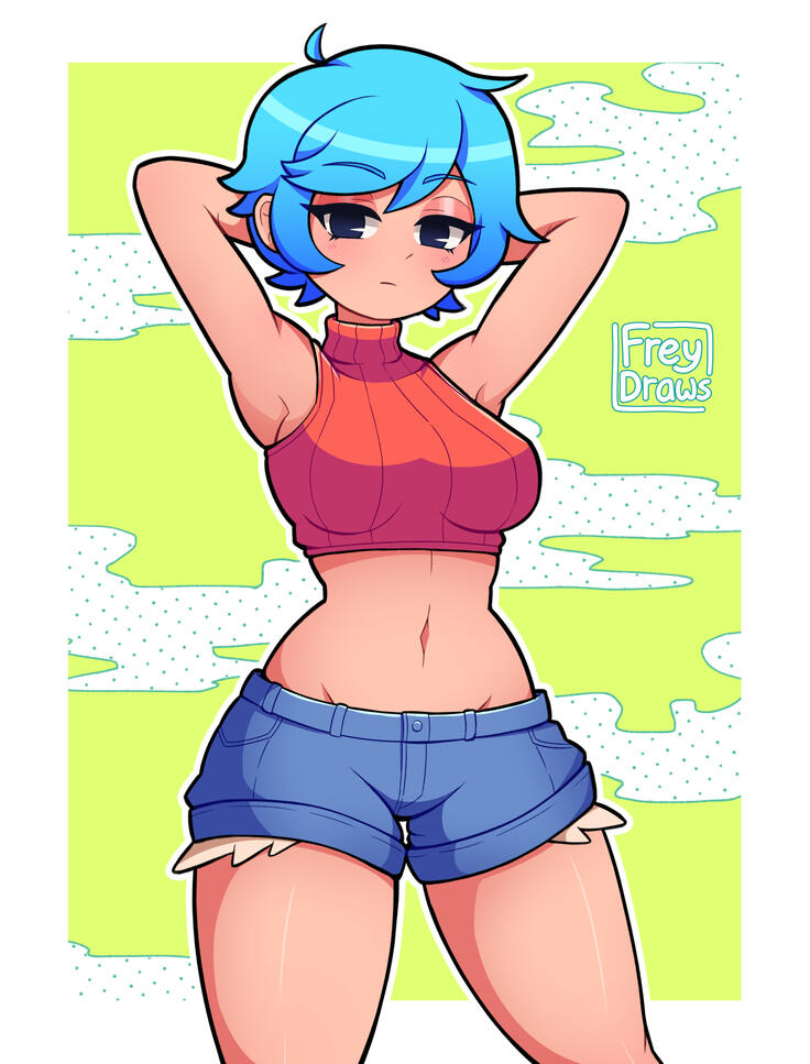 Thigh up